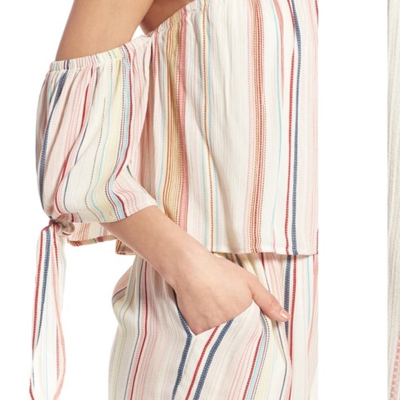 Nordstrom BP Striped Romper 🌼 - Picture 4 of 7